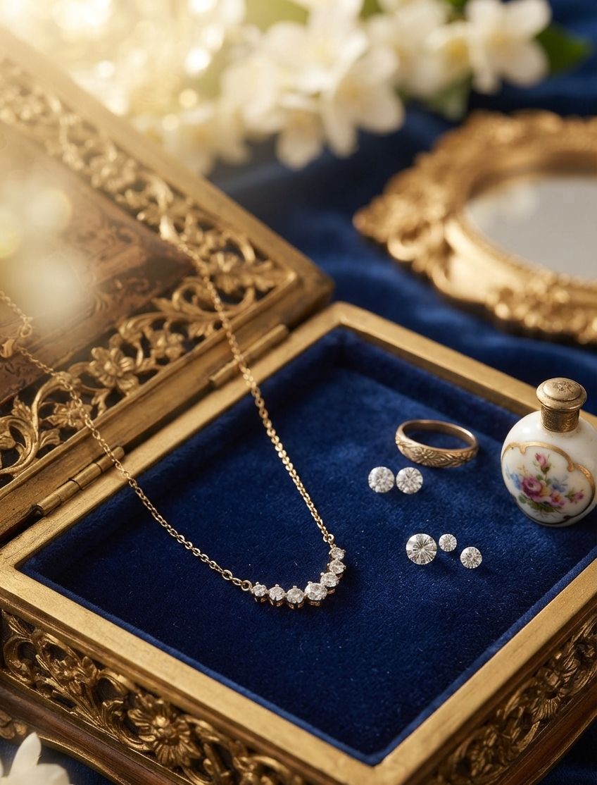 Gold-Plated Fashion Pendant Necklace