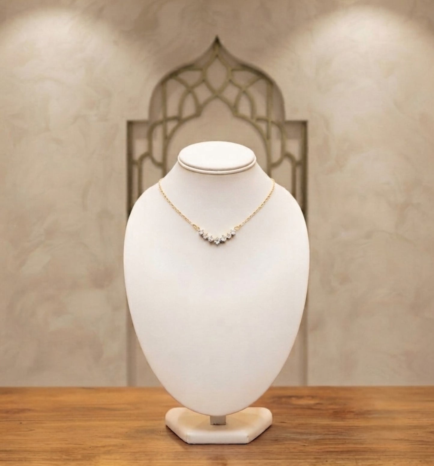 Gold-Plated Fashion Pendant Necklace